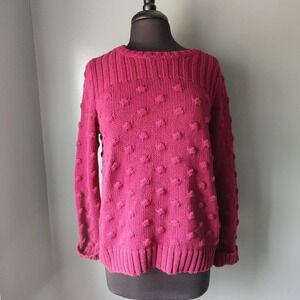Vince Camuto Pom Pom Chunky Sweater